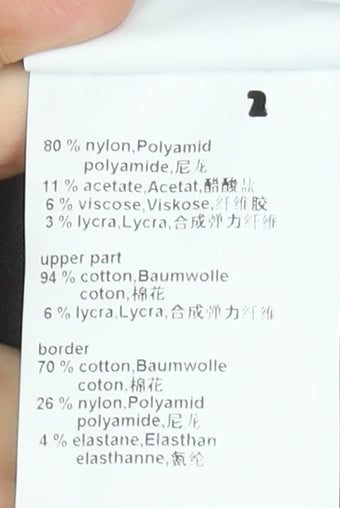 Marc Cain Women's Black Knee Length Shift Dress Size 16