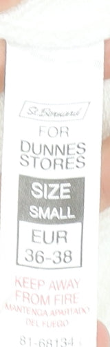 Womens UK Size S Dunnes Stores White Pullover Sweatshirt