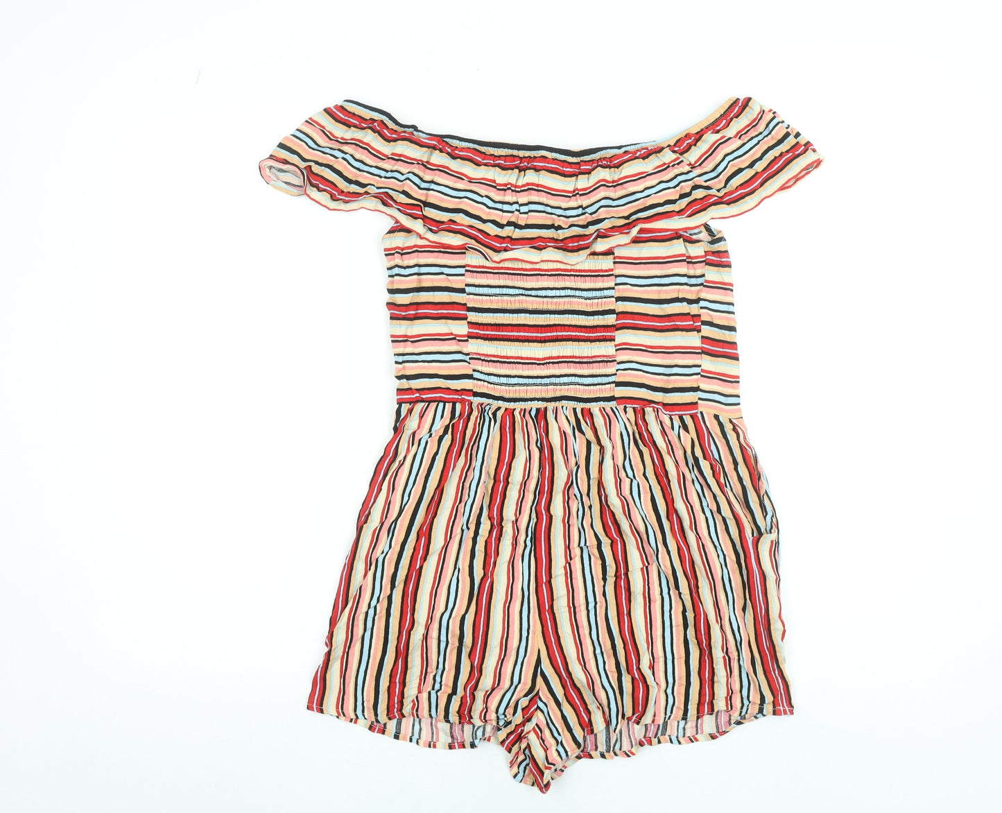 Womens UK Size S Xhilaration One-Piece Multicoloured Playsuit