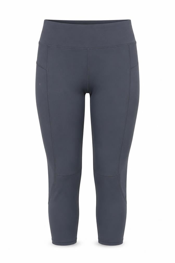 Womens UK Size 12 St Bernard for Dunnes Stores Slim Fit Capri Black Leggings