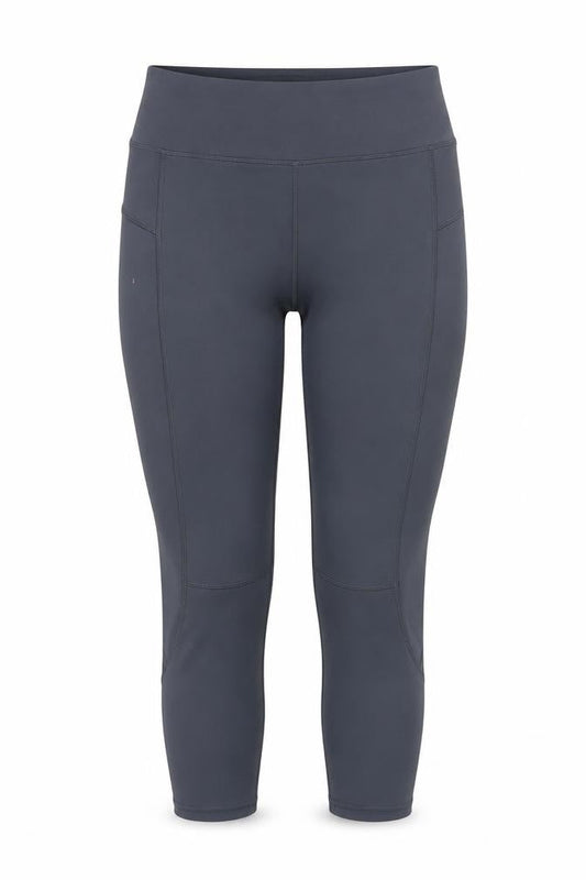 Womens UK Size 12 St Bernard for Dunnes Stores Slim Fit Capri Black Leggings