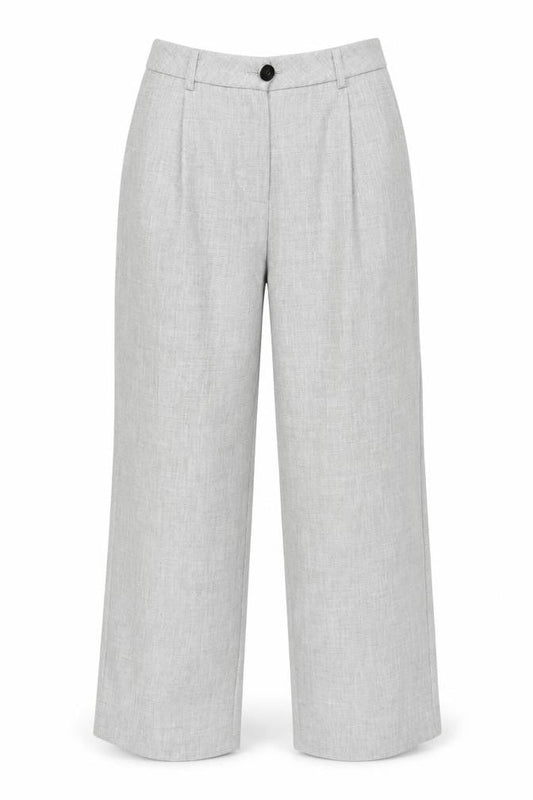 Womens UK Size M Nasty Gal Regular Fit Business Casual Workwear Grey Trousers