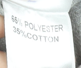 Nasty Gal Women's Grey High Rise Pleated Straight Leg Trousers Size M