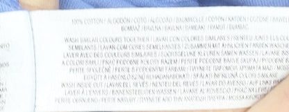 Disney Stitch Blue Cropped Teen Girls T-Shirt by Primark Size 14