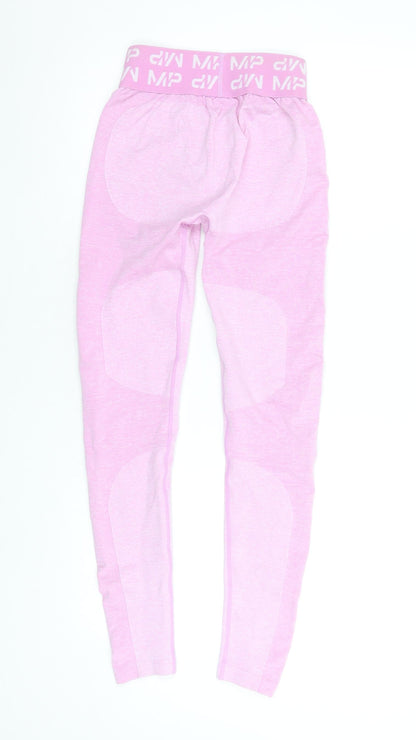 Womens UK Size S MP Slim Fit Leggings Pink Leggings