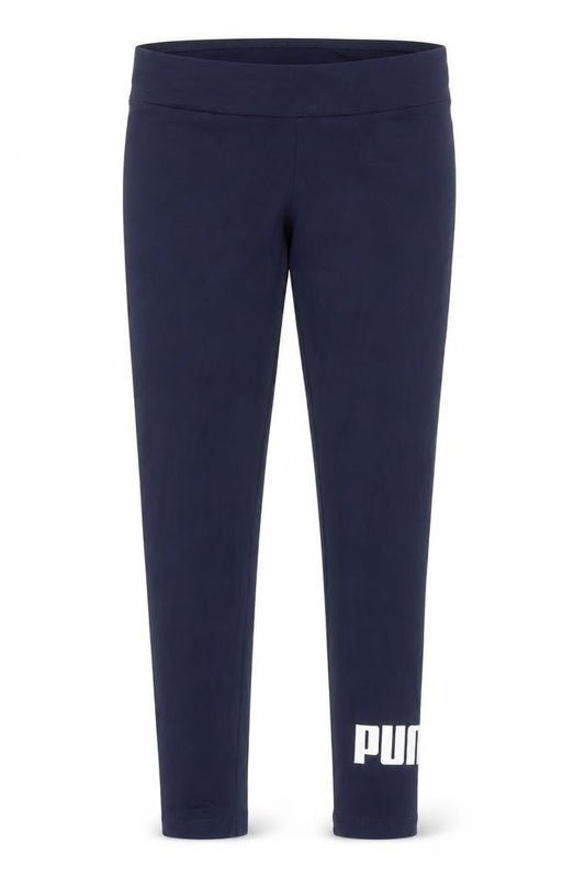 Womens UK Size S PUMA Slim Fit Leggings Blue Leggings