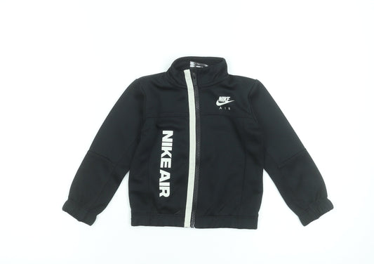 Boys UK Size 2 Years Nike Black Track Jacket