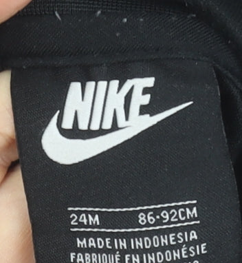 Boys UK Size 2 Years Nike Black Track Jacket