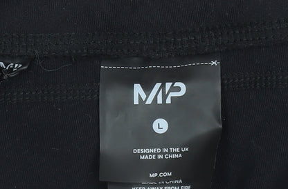 Womens UK Size L MP Slim Fit Capri Black Leggings