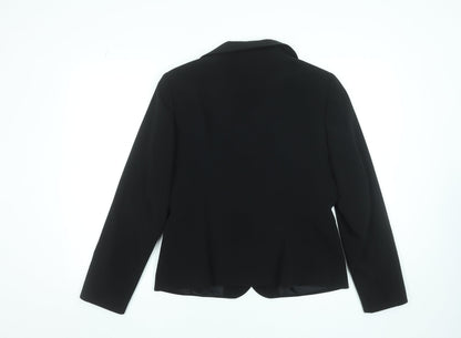 Womens UK Size 14 Gerry Weber Black Basic Jacket