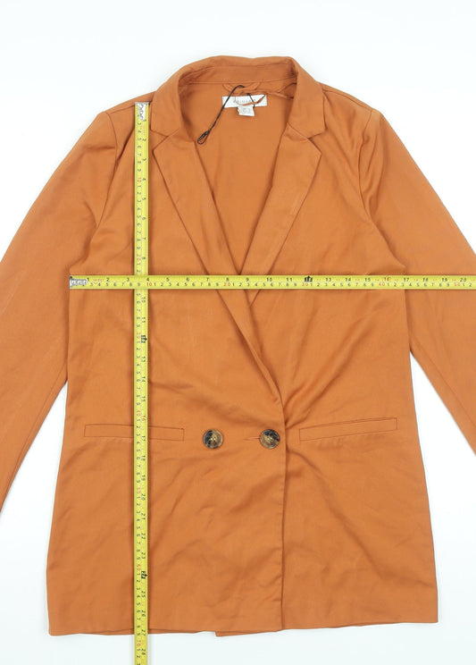 Womens UK Size 6 Primark Brown Basic Jacket