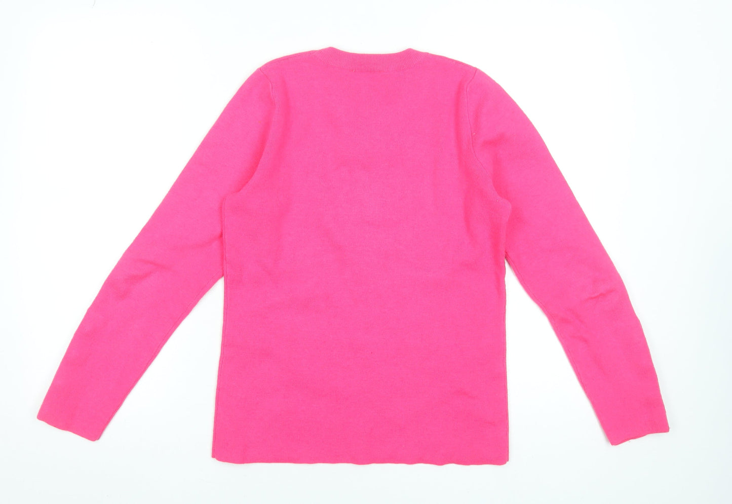 Womens UK Size 10 Savida Pink Pullover Jumper