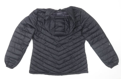 Mountain Warehouse Womens Black Size 12 Hooded Puffer Jacket
