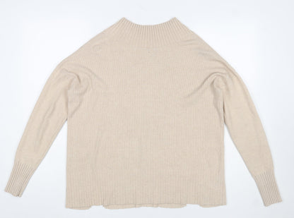 Womens UK Size S River Island Beige Pullover Jumper