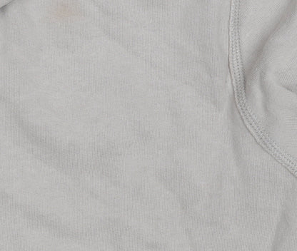 Mens UK Size L Abercrombie & Fitch Beige Pullover Hoodie
