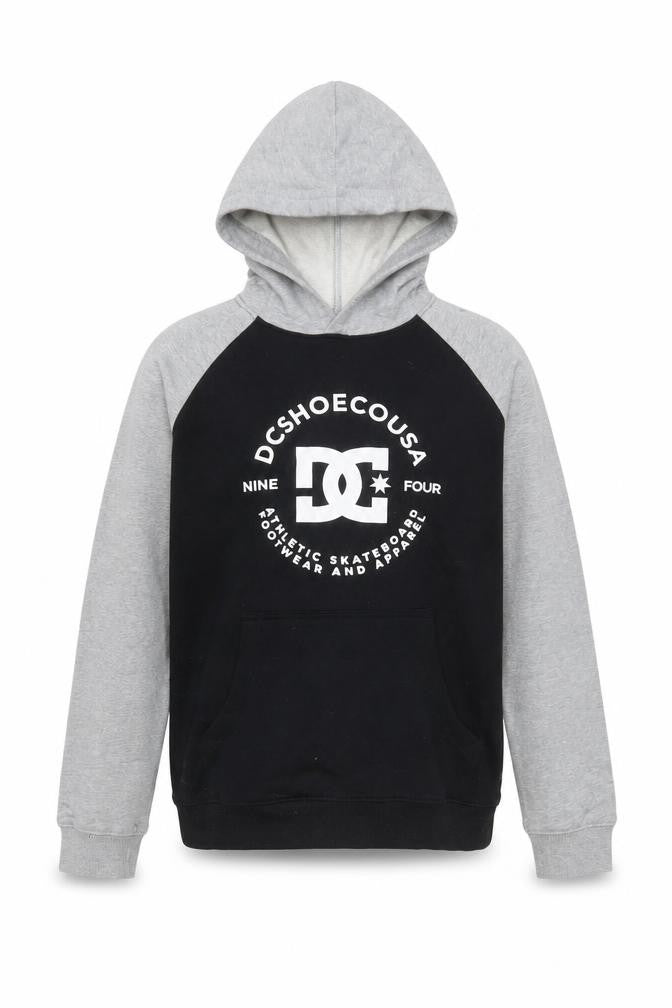 Boys UK Size 14 Years DC Shoes Multicoloured Pullover Hoodie