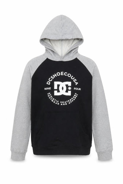 Boys UK Size 14 Years DC Shoes Multicoloured Pullover Hoodie