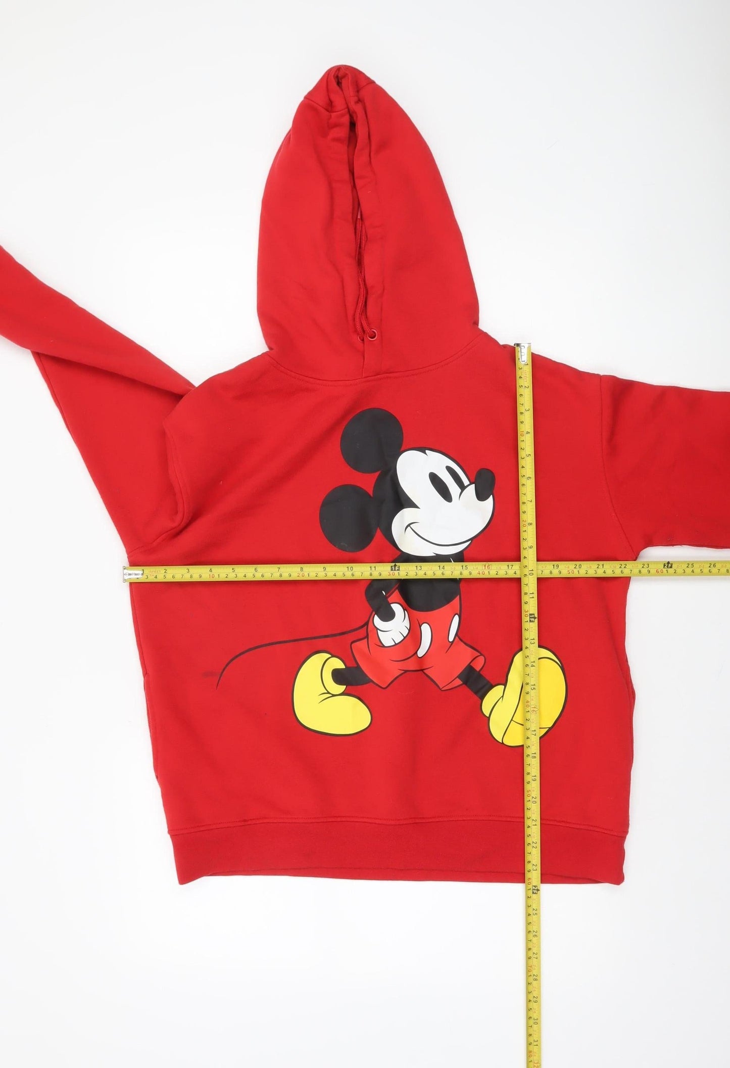 Womens UK Size M Disney Red Pullover Hoodie