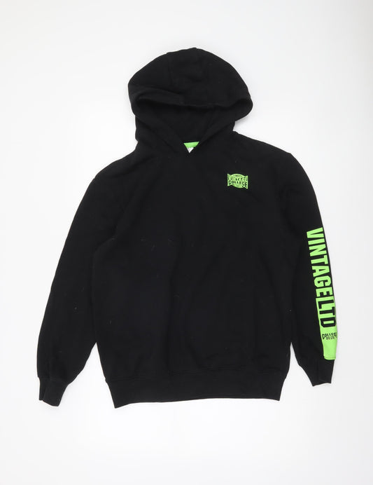 Boys UK Size 16 Years bpc bonprix collection Black Pullover Hoodie