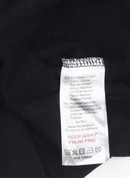Boys UK Size 16 Years bpc bonprix collection Black Pullover Hoodie