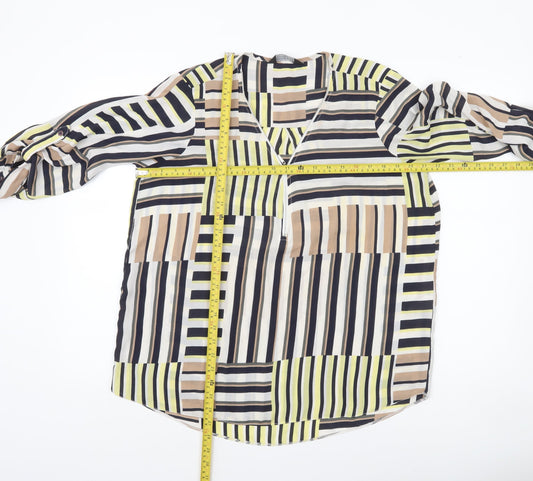 Womens UK Size 16 Dorothy Perkins Multicoloured Tunic Blouse