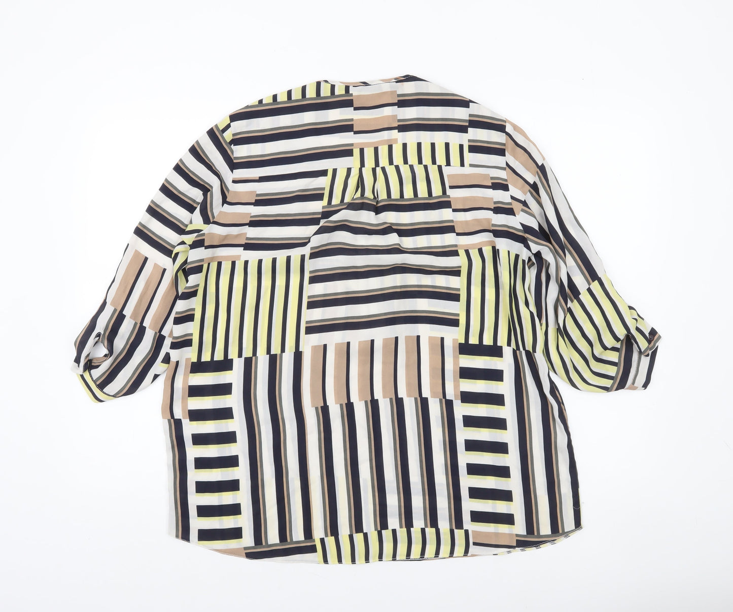 Womens UK Size 16 Dorothy Perkins Multicoloured Tunic Blouse