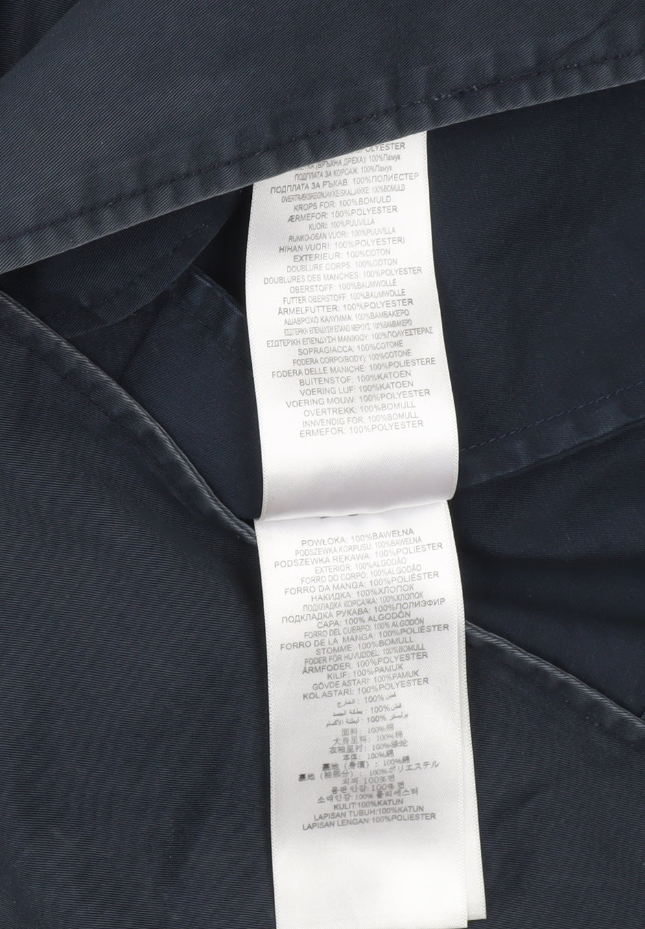 Mens UK Size M Ben Sherman Blue Overcoat