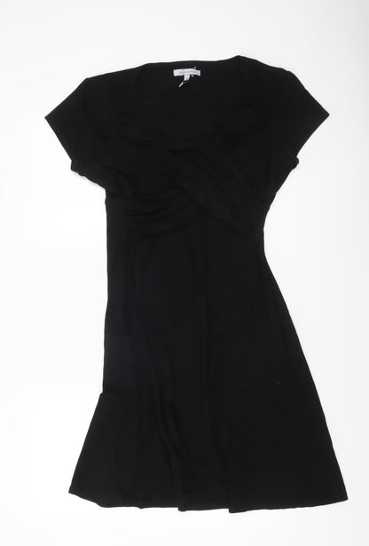 Bravissimo Women Black Size 14 Fit & Flare Knee Length Dress