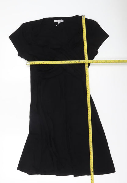 Bravissimo Women Black Size 14 Fit & Flare Knee Length Dress