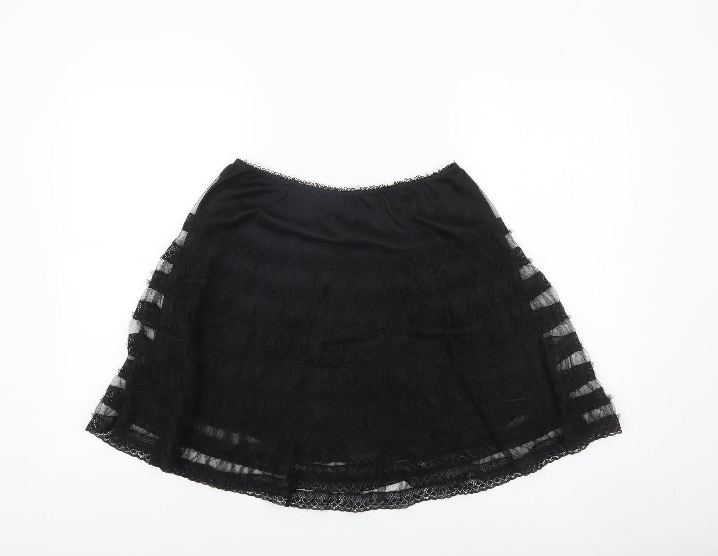Womens UK Size 12 Red Herring A-Line Lace Skirt