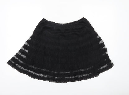Womens UK Size 12 Red Herring A-Line Lace Skirt