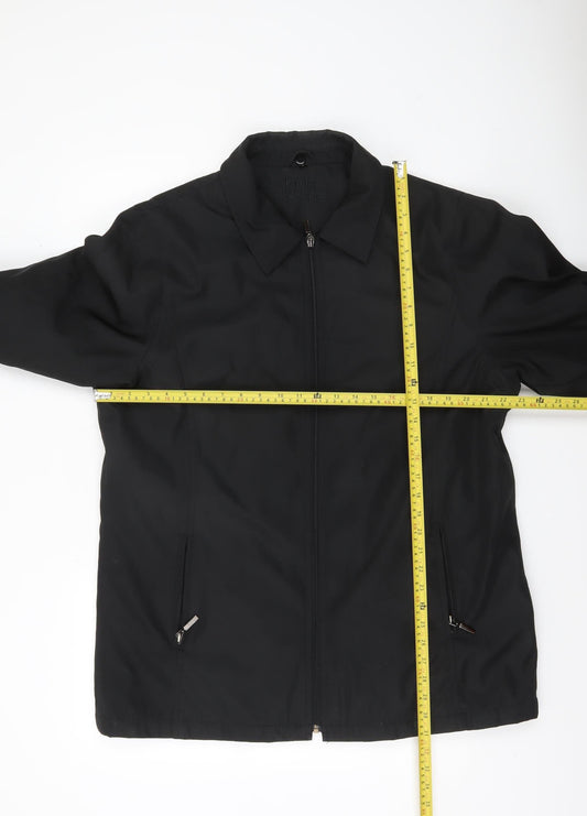 Womens UK Size M Bonmarché Black Basic Jacket