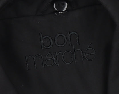 Womens UK Size M Bonmarché Black Basic Jacket
