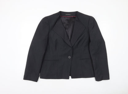 Womens UK Size 16 Planet Regular Black Suit Jacket