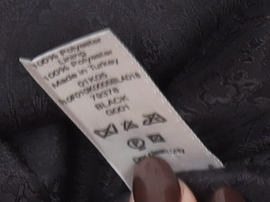 Long Tall Sally Women Black Size 18 Two-Button Tailored Blazer