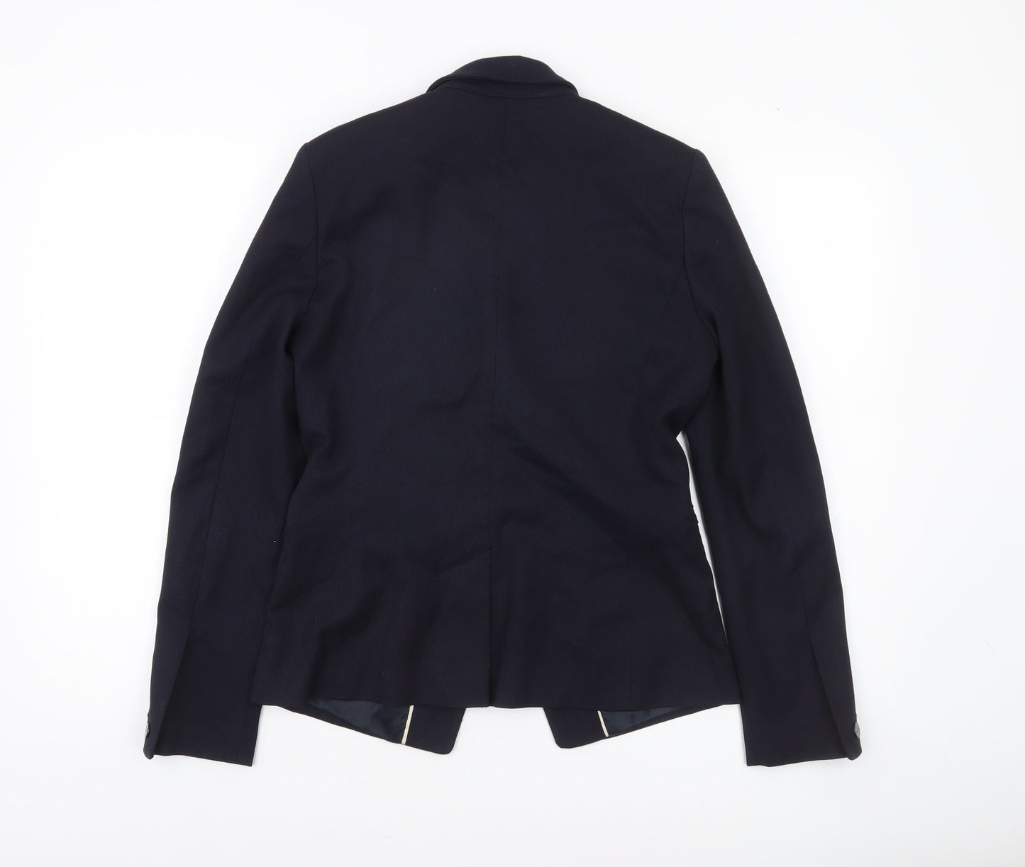 Womens UK Size 10 NEXT Regular Blue Blazer