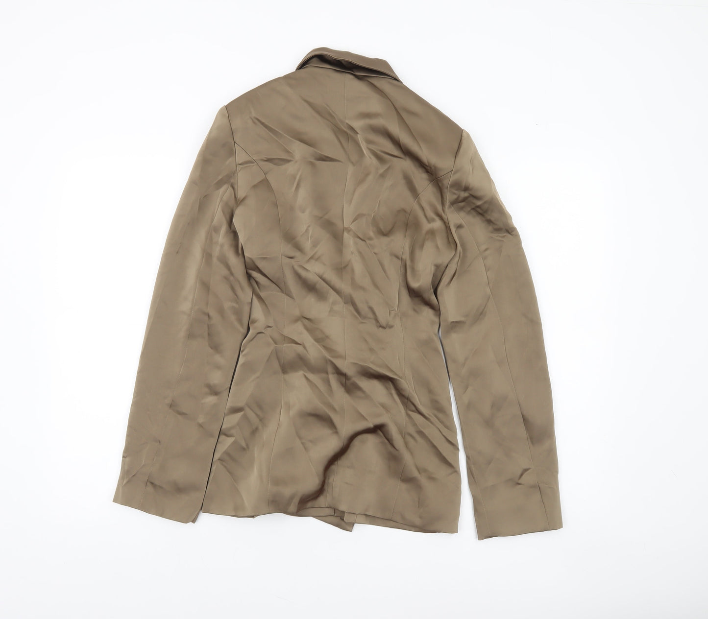 Womens UK Size 10 Misspap Brown Basic Jacket