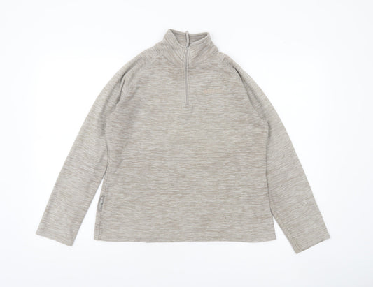 Womens UK Size 12 Mountain Warehouse Beige Pullover Sweatshirt