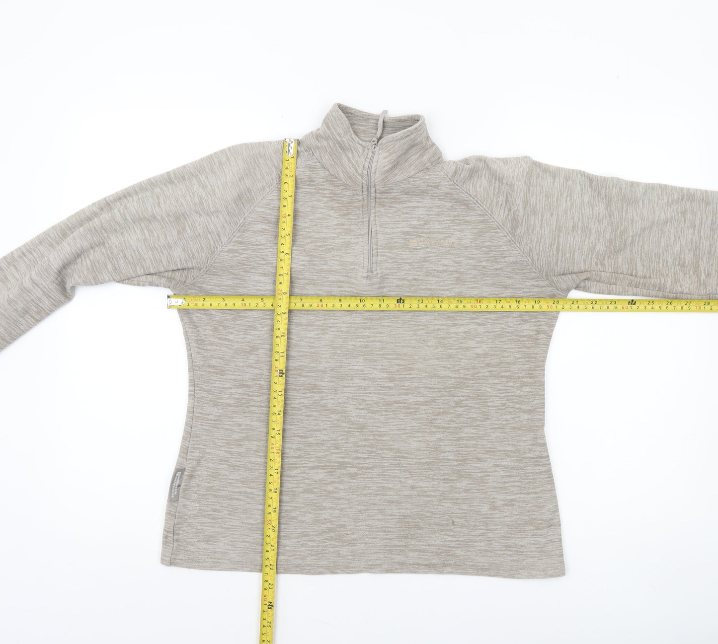 Womens UK Size 12 Mountain Warehouse Beige Pullover Sweatshirt