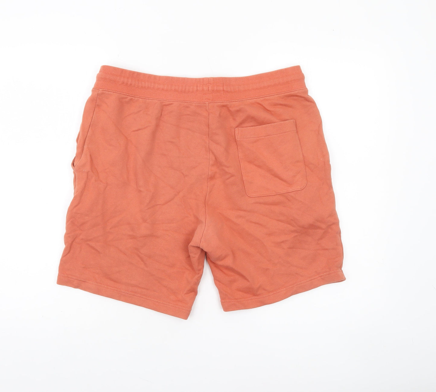 Marks and Spencer Men's Orange Sweat Shorts L Regular Fit