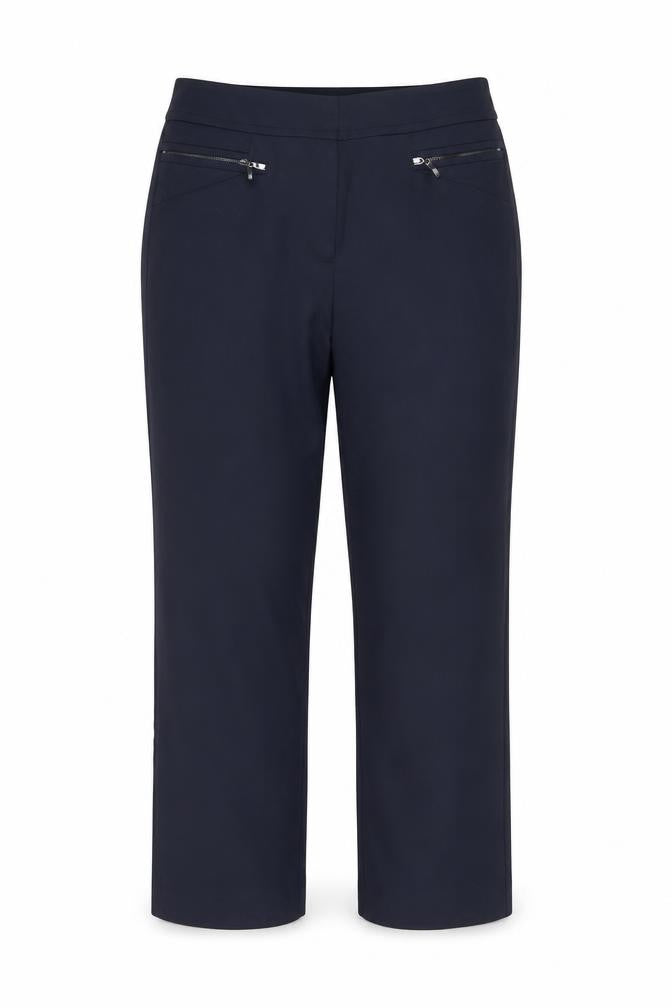 Womens UK Size 12 BHS Regular Fit Dress Pants Blue Trousers