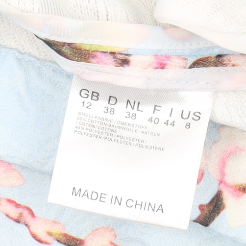 Joe Browns Women’s Multicoloured Floral Long Sleeve Coat UK 12