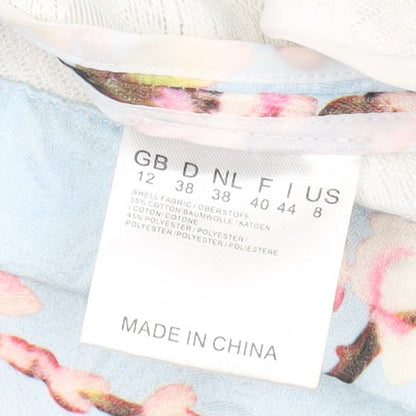 Joe Browns Women’s Multicoloured Floral Long Sleeve Coat UK 12