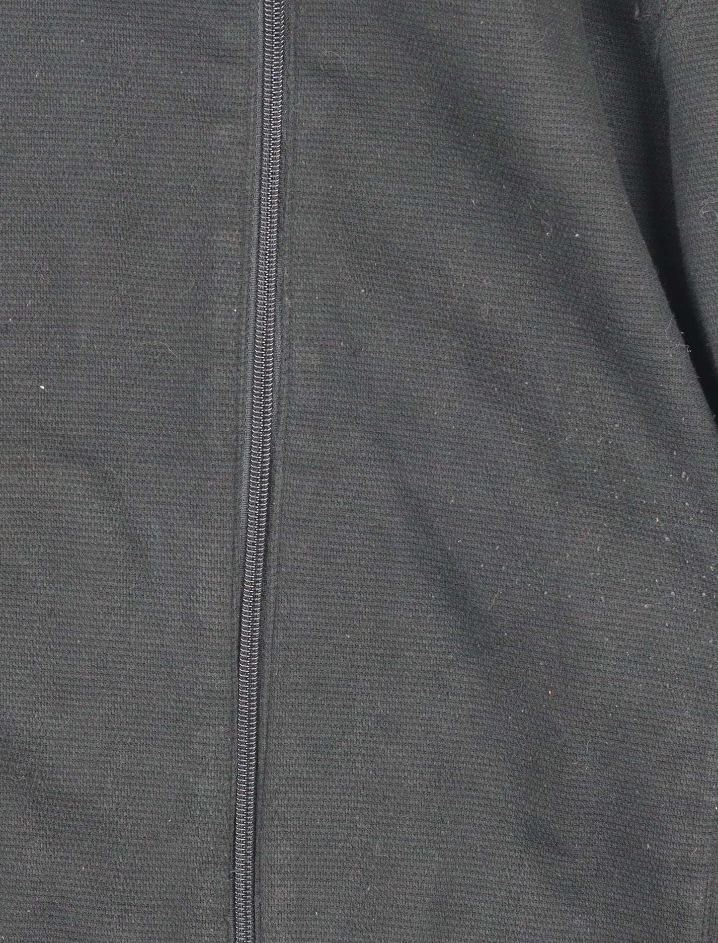 Calvin Klein Men’s Black Full Zip Mock Neck Jacket S Cotton Blend