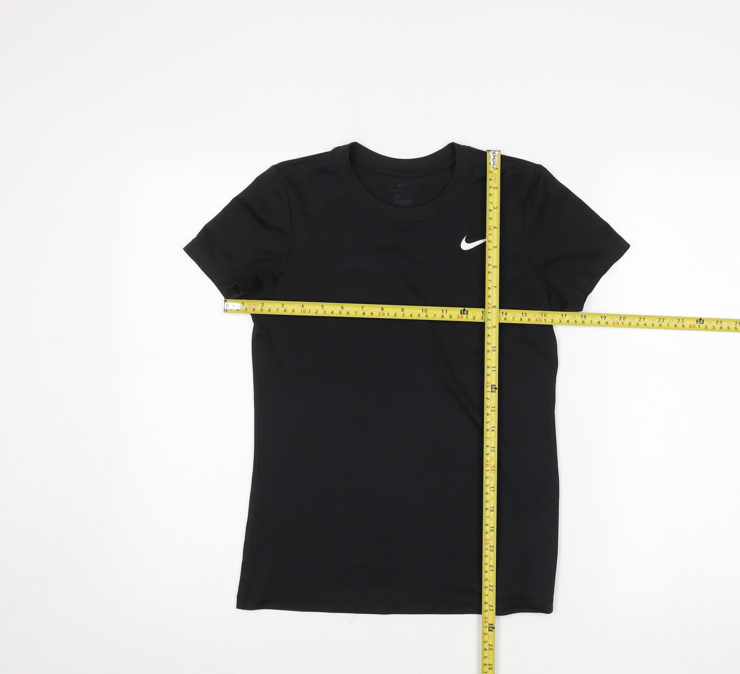 Nike Womens Black Dri-FIT Athletic T-Shirt Size M