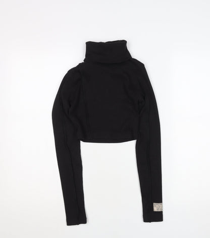 Womens UK Size 6 PRETTYLITTLETHING Black Pullover Jumper