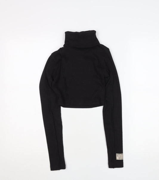 Womens UK Size 6 PRETTYLITTLETHING Black Pullover Jumper