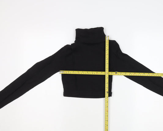 Womens UK Size 6 PRETTYLITTLETHING Black Pullover Jumper