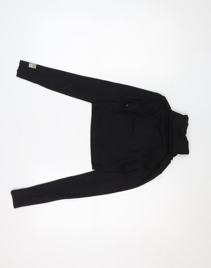 Womens UK Size 6 PRETTYLITTLETHING Black Pullover Jumper