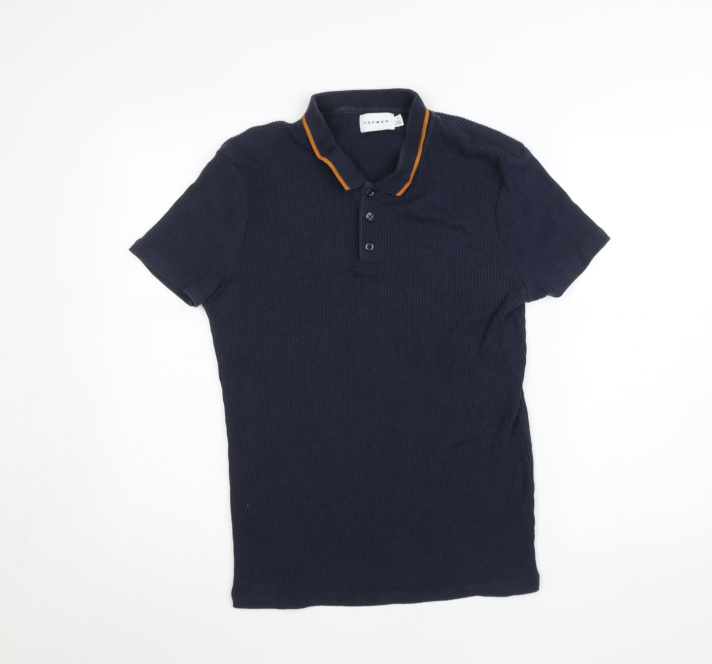 Mens UK Size M Topman Cotton Blend Polo Shirt